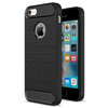 Flexi Slim Carbon Fibre Case for Apple iPhone 5 / 5s / SE (1st Gen) - Brushed Black